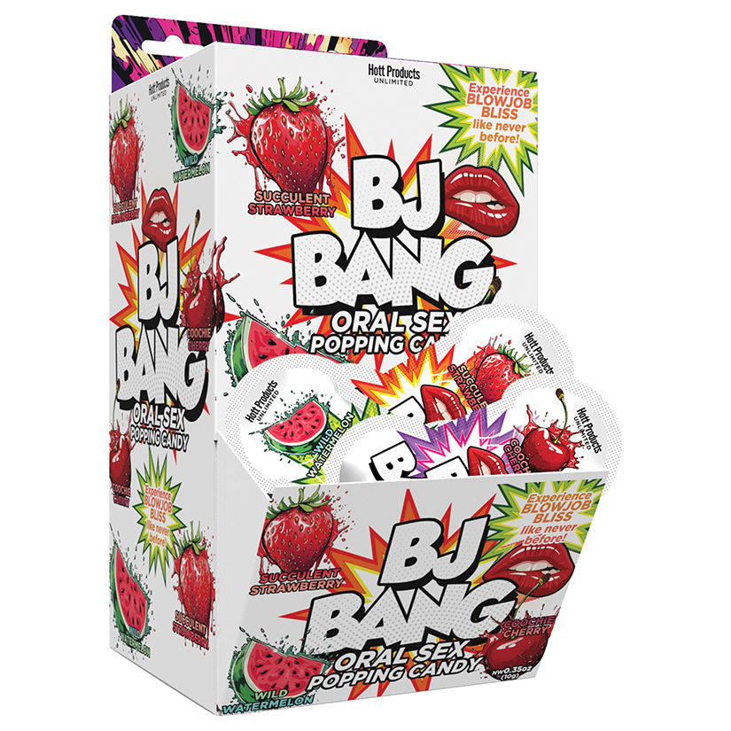 Love Spark Cove | Intimate Apparel, Pleasure Shop & Free Shipping BJ Bang Display of 72pcs — main product shot