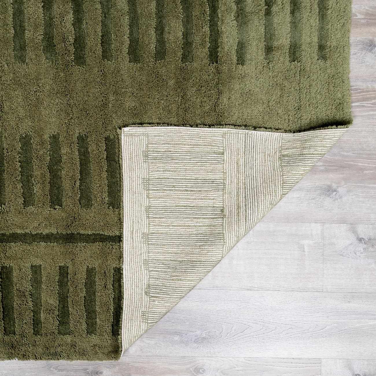 Washable Wool Rug - Green - Clearance – Boutique Rugs, view 6