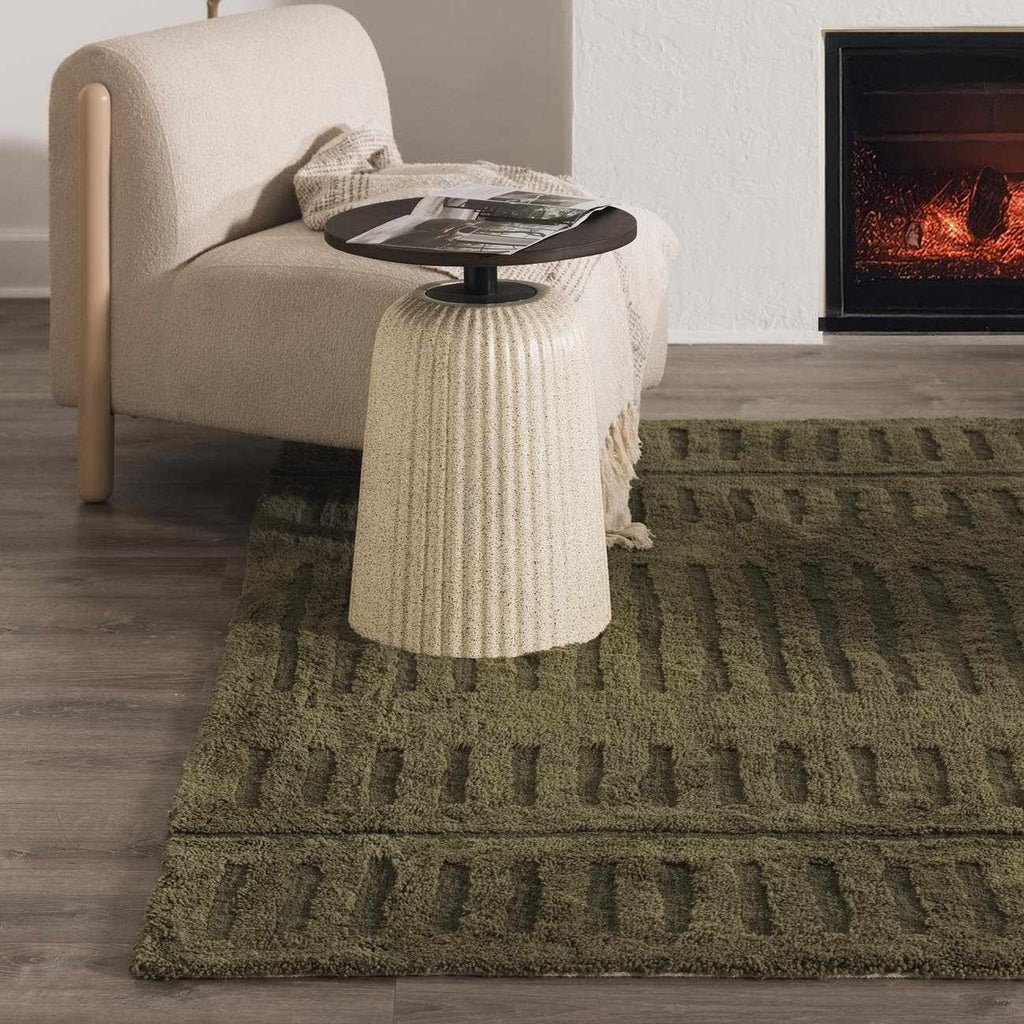 Washable Wool Rug - Green - Clearance – Boutique Rugs, view 5