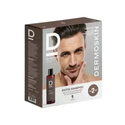 Dermoskin Biotin Men's Shampoo Kofre 3x200ml