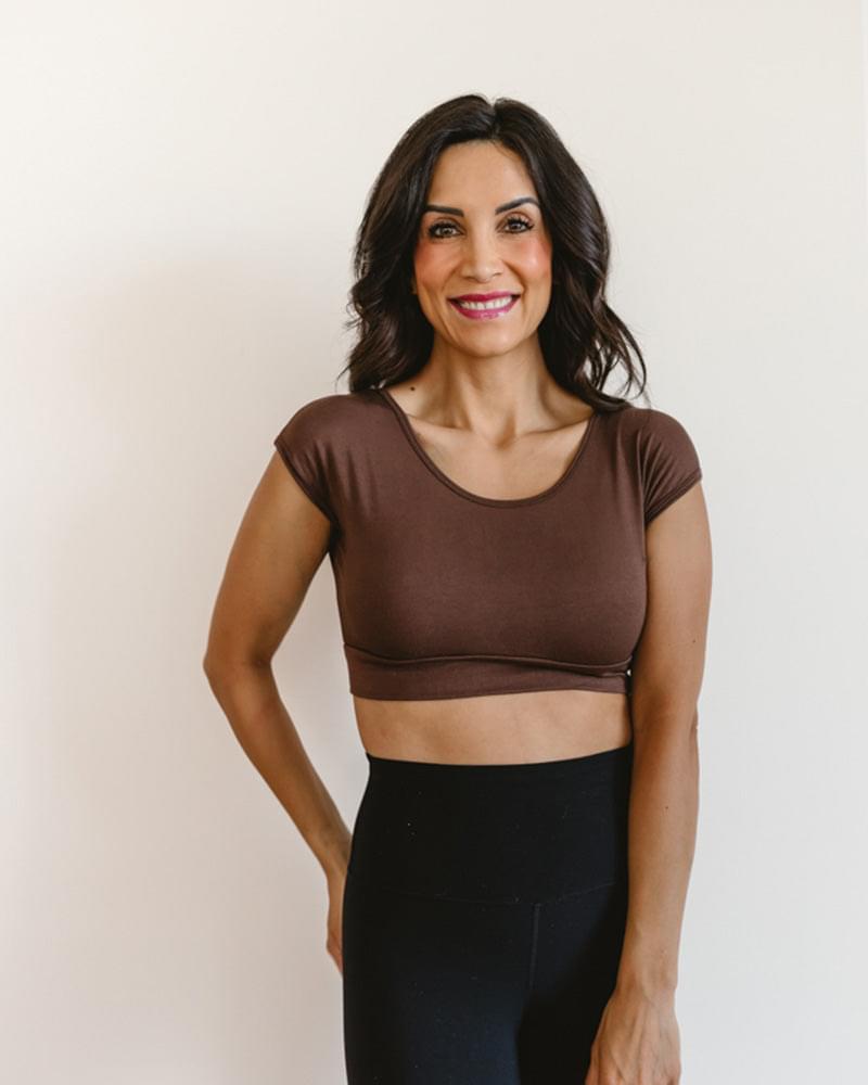 HALFTEE Layering Fashions Classic Basic Cap Sleeve — detail shot 7