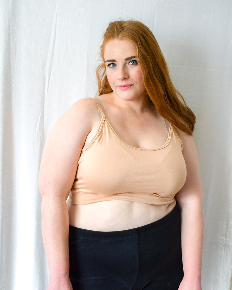 HALFTEE Layering Fashions Spaghetti Strap Cami Halftee — detail shot 10