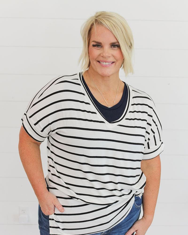 HALFTEE Layering Fashions Crew Neck Tank Halftee — feature highlight