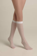 TheRanok.com Conte Knee-Highs for girls Dots 20 Den — main product shot