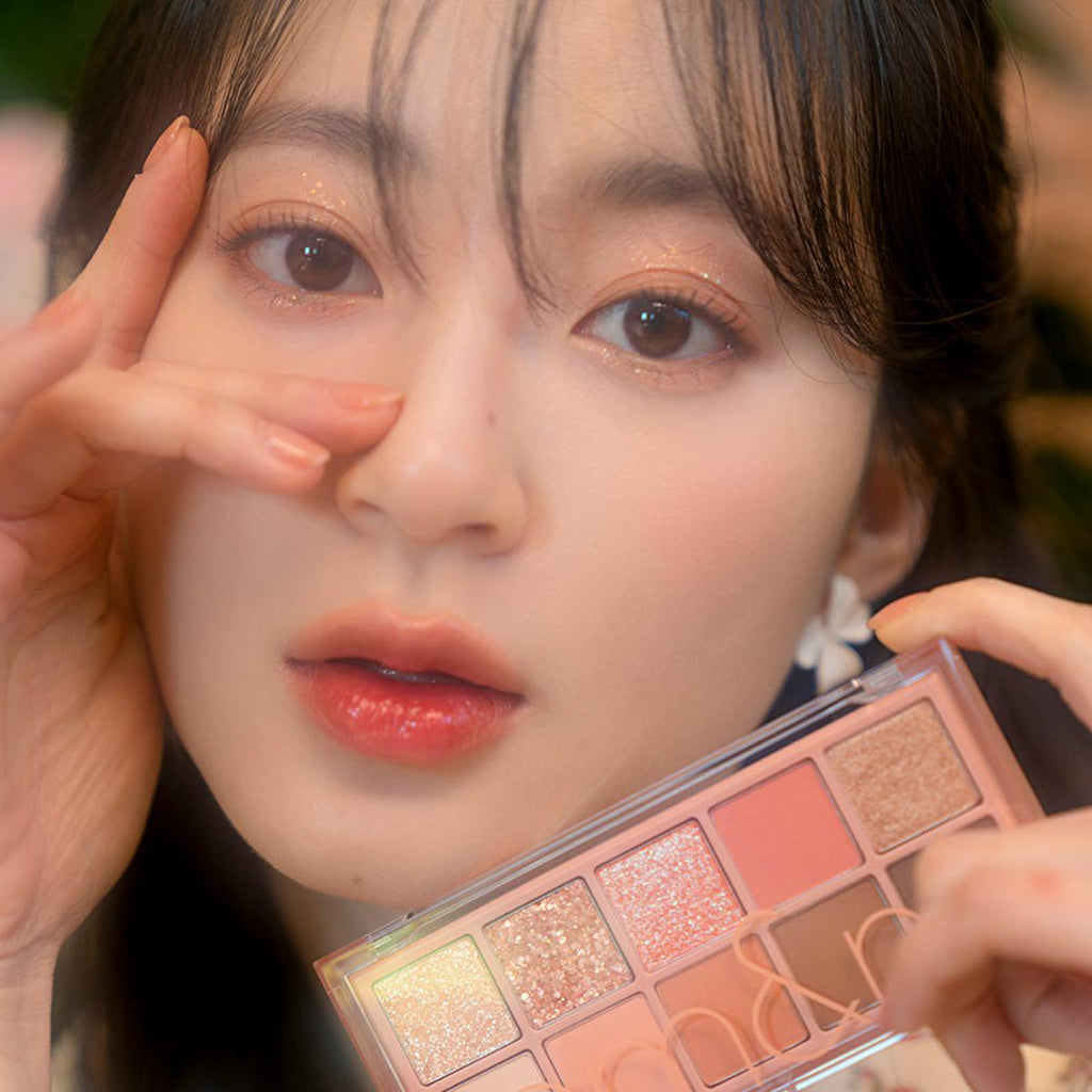 rom&nd Better Than Palette: Light & Glitter Garden - Versatile Eyeshadow Palette for Stunning Eye Makeup, Long-Lasting, Shimmer & Matte Shades