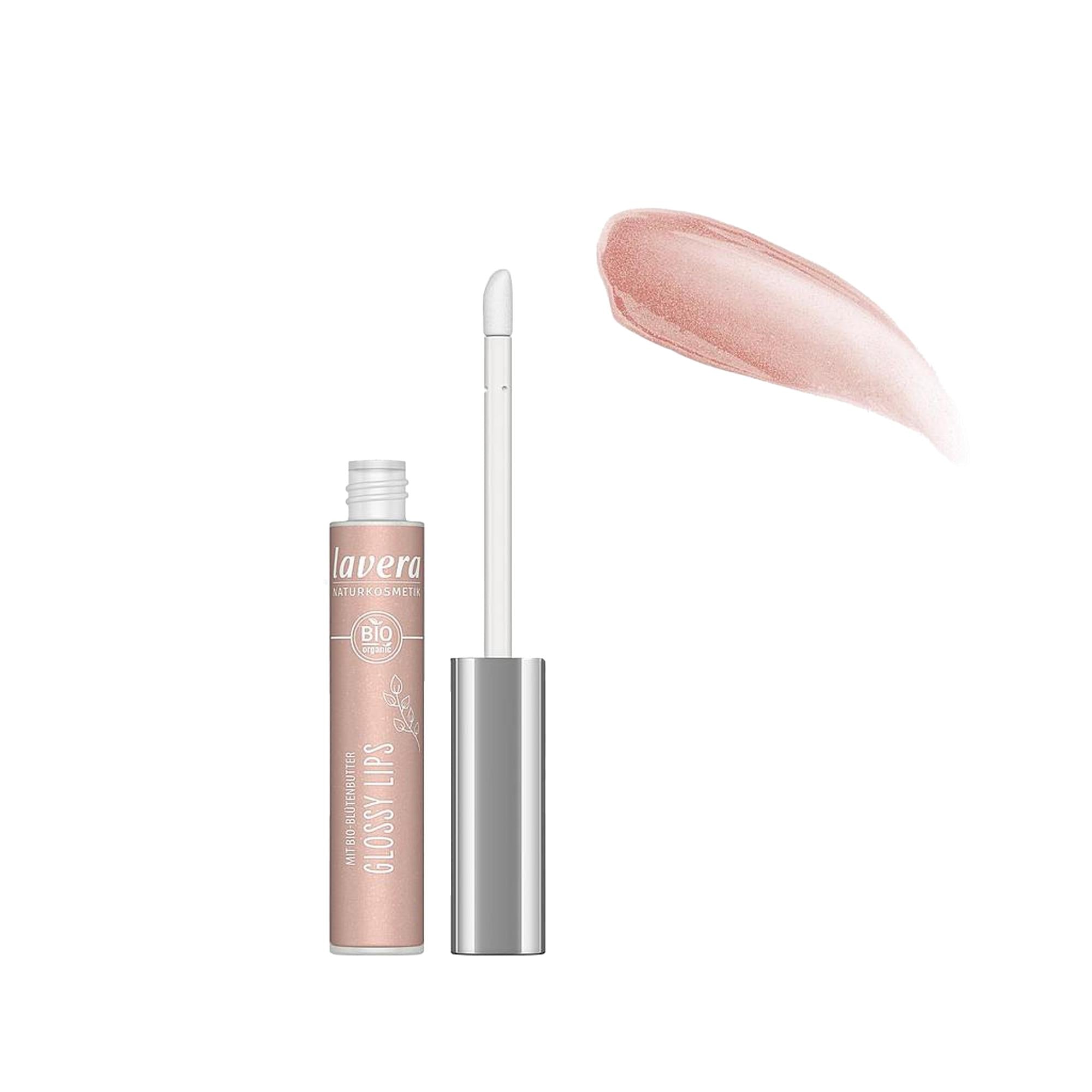 Lavera Natural Lip Gloss - Moisturizing, Organic, and Glossy Finish - 5.5 ml