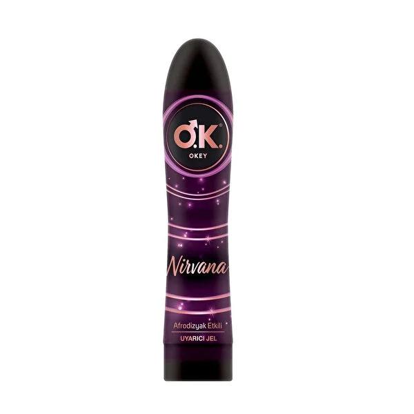 Okey Nirvana Afrodisiac Personal Lubricant Gel - 3.38 fl oz - Enhances Intimacy & Pleasure