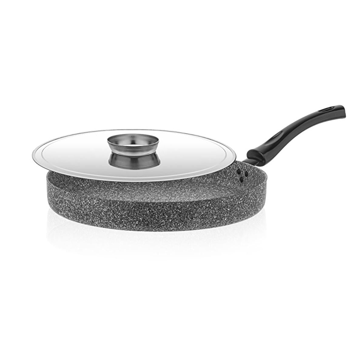 Ta� Ultra Granite Fish Pan 34 cm - Non-Stick, Durable, and PFOA-Free - Large Granite Coated Fish Skillet