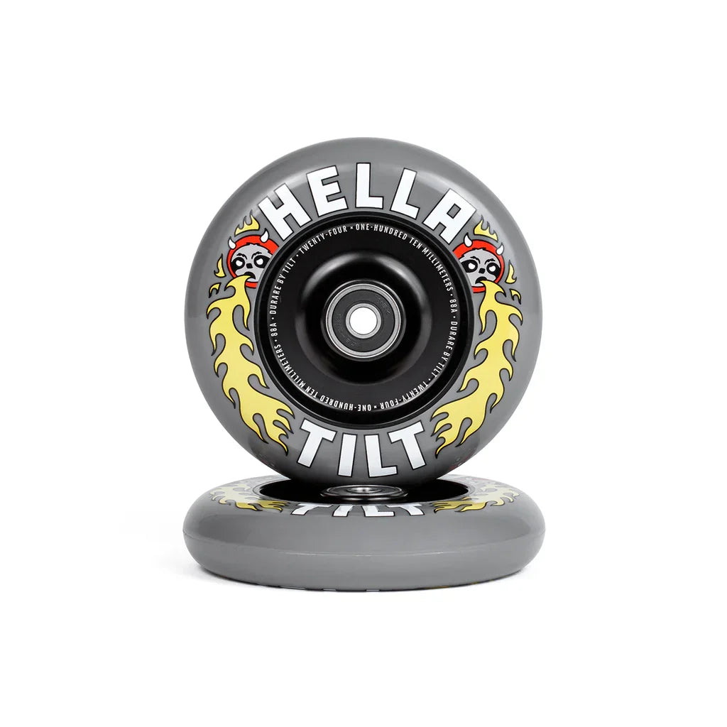 Hella x Tilt Wheels 24x110mm - Selects | Rage (Pair) by Skates USA