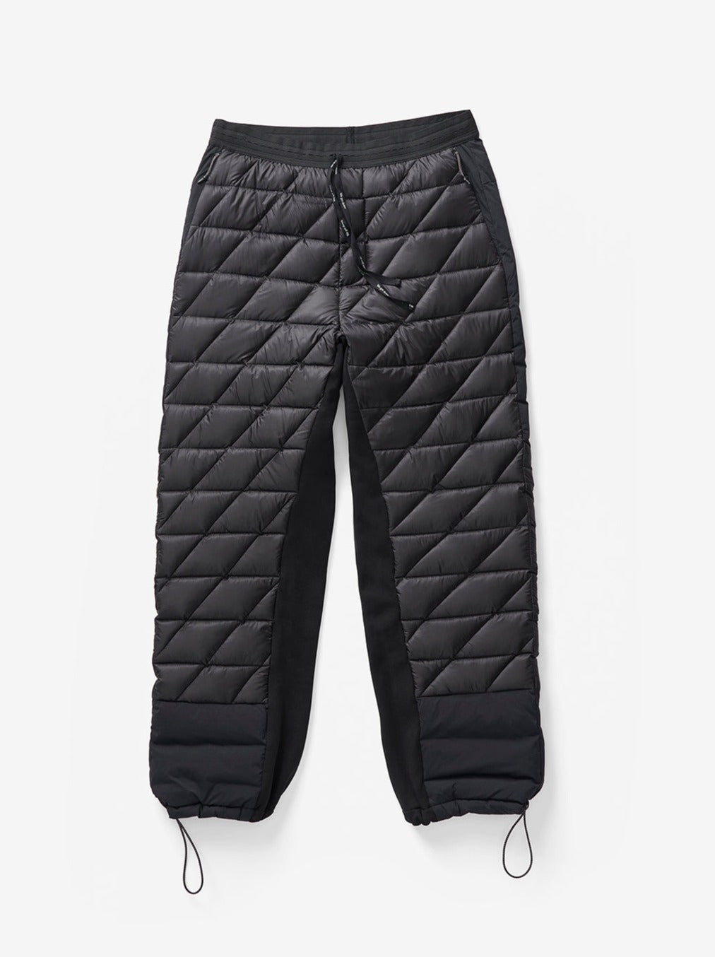 Holden Outerwear Hybrid Down Sweatpant - Black — back view