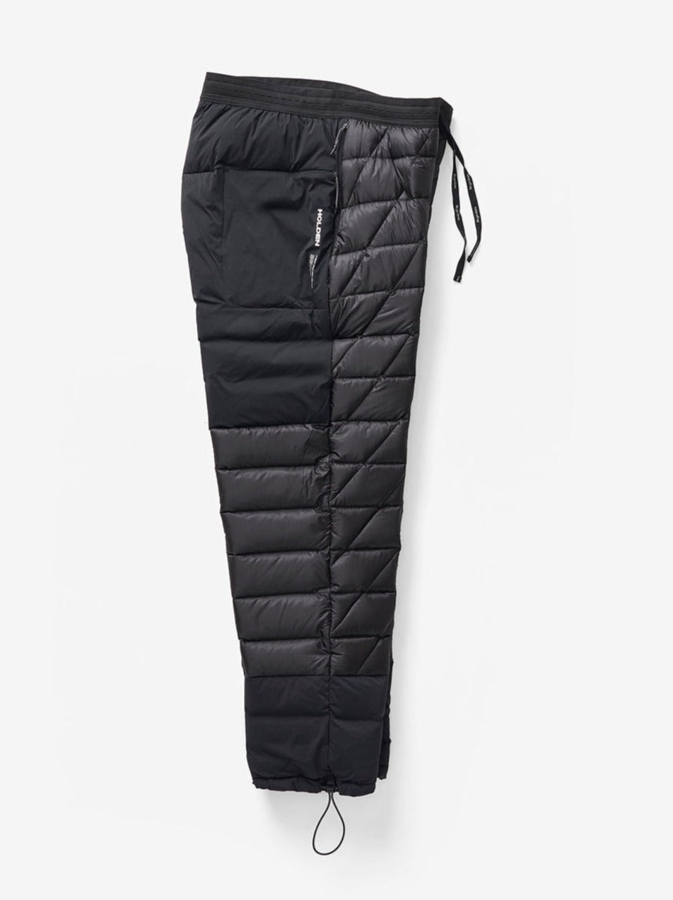 Holden Outerwear Hybrid Down Sweatpant - Black — side view