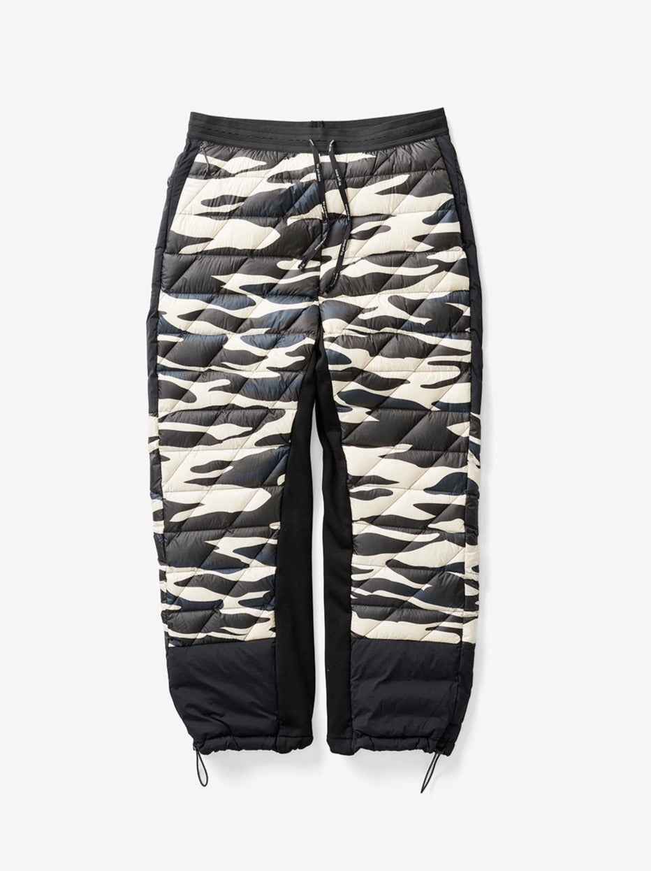 Holden Outerwear Hybrid Down Sweatpant - Zebra — lifestyle context
