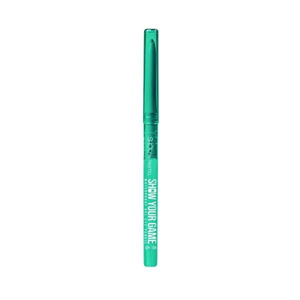 Show By Pastel Waterproof Gel Eyeliner with Automatic Pencil Mechanism - Long-Lasting Eye Makeup for Individuals Seeking Precise and Smudge-Free Application