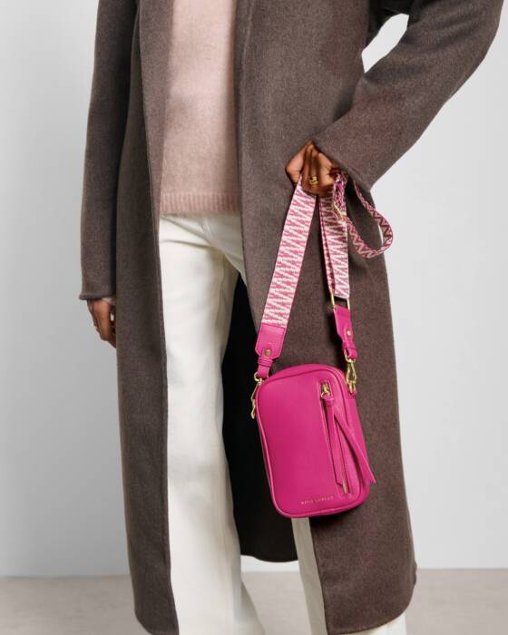 KADOU BOUTIQUE Hallie Small Crossbody Bag — detail close-up