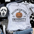 Halloween Town University Sweatshirt | Vintage Pumpkin Crewneck