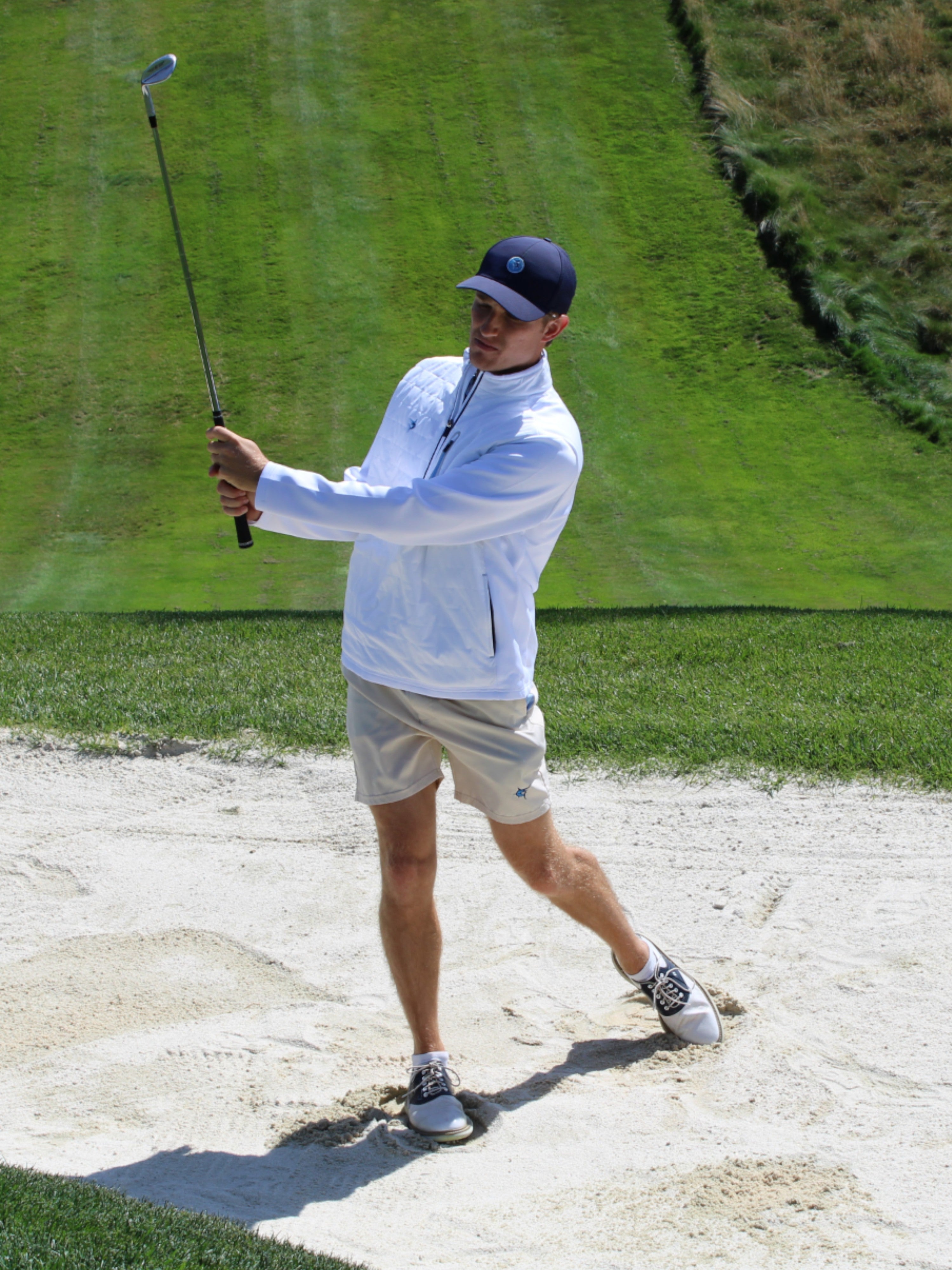 Hampton Pullover Technical Layer – White Water Life, view 4