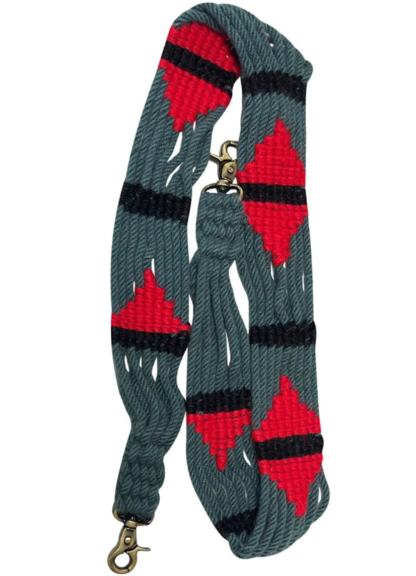 Whiskey Black & Co Hand-Braided Wool Strand Handle Strap (Style 2) — Hand-Braided Wool Strand Handle Strap (Style 2) product shot