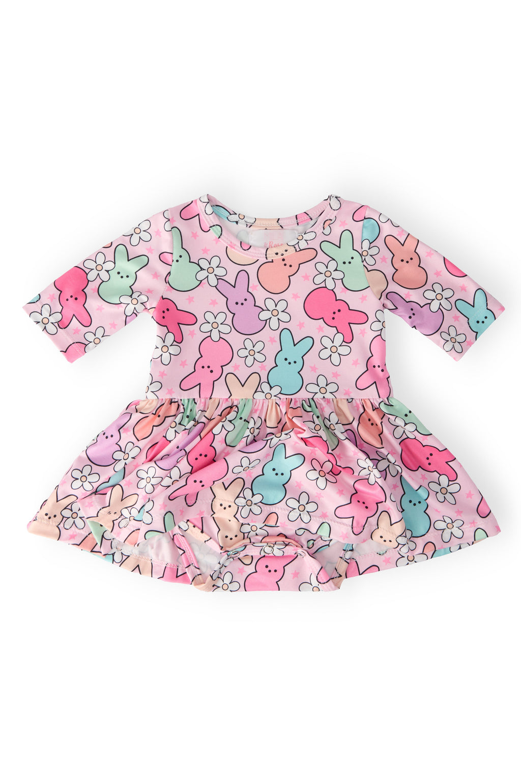 Mila & Rose ® Hangin with My Peeps Twirl Bodysuit — alternative angle