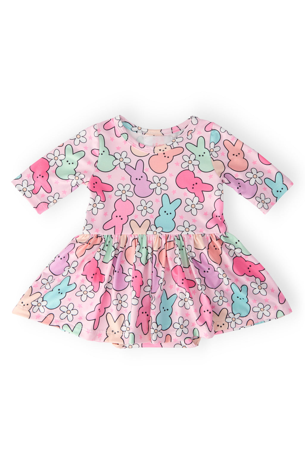 Mila & Rose ® Hangin with My Peeps Twirl Bodysuit — main product shot