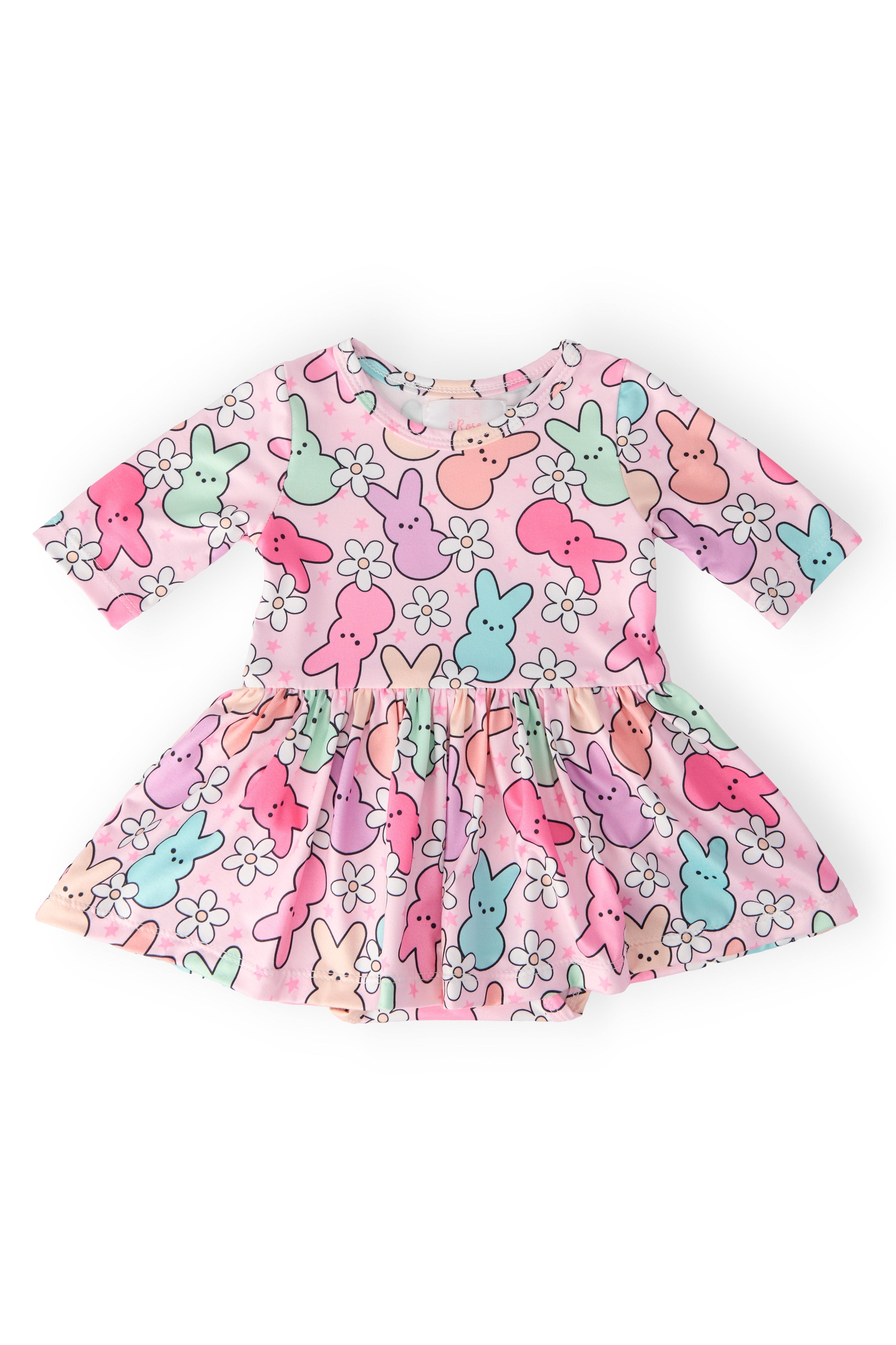 Mila & Rose ® Hangin with My Peeps Twirl Bodysuit — main product shot