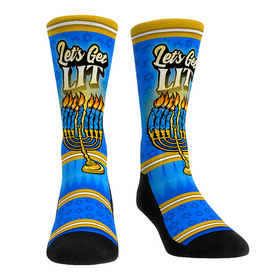 Rock 'Em Socks Hanukkah - Let's Get Lit