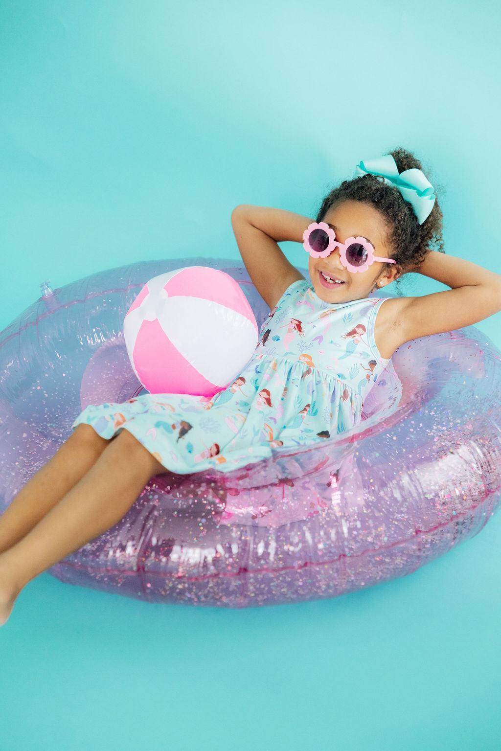 Mila & Rose ® Happy as a Clam Tank Twirl Dress — main product shot