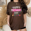 Happy Mother's Day 2025 Keepsake T-Shirt – Special 2025 For Mom Gift Idea Tee, Premium 100% Cotton Floral Celebration Top, Soft Lived-In Heavyweight Best Mom Graphic Shirt, Made in USA