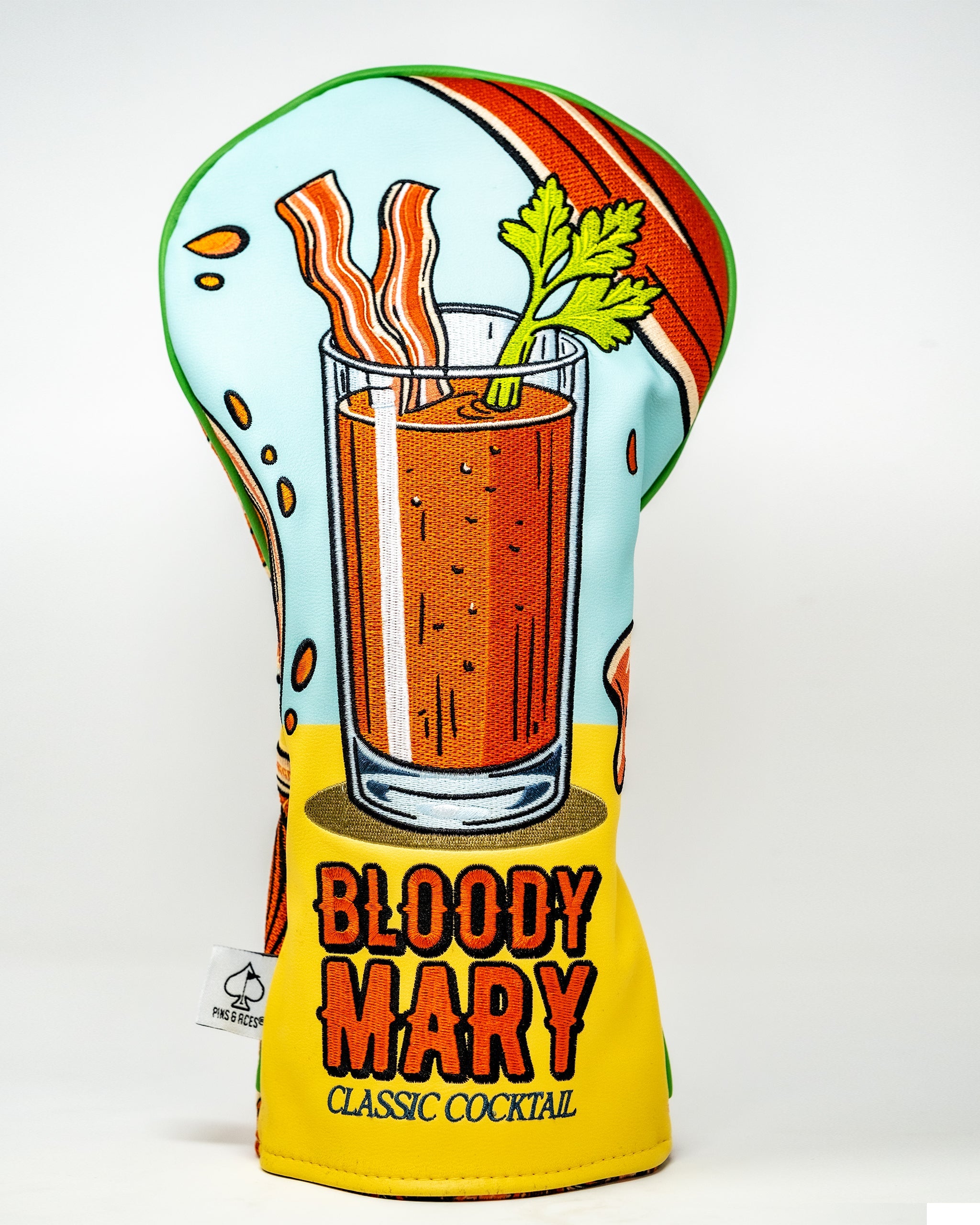 Pins and Aces Bloody Mary - Driver Cover — back view