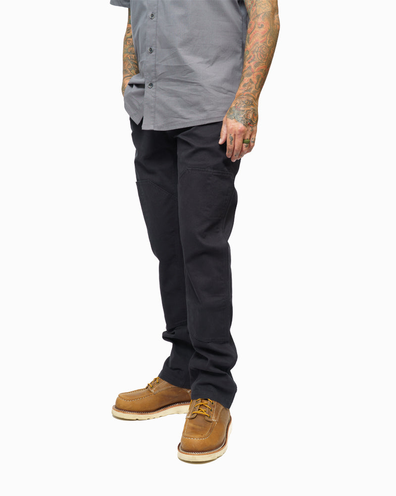 Off The Grid Surplus Hardened Double Knee Pant - Black