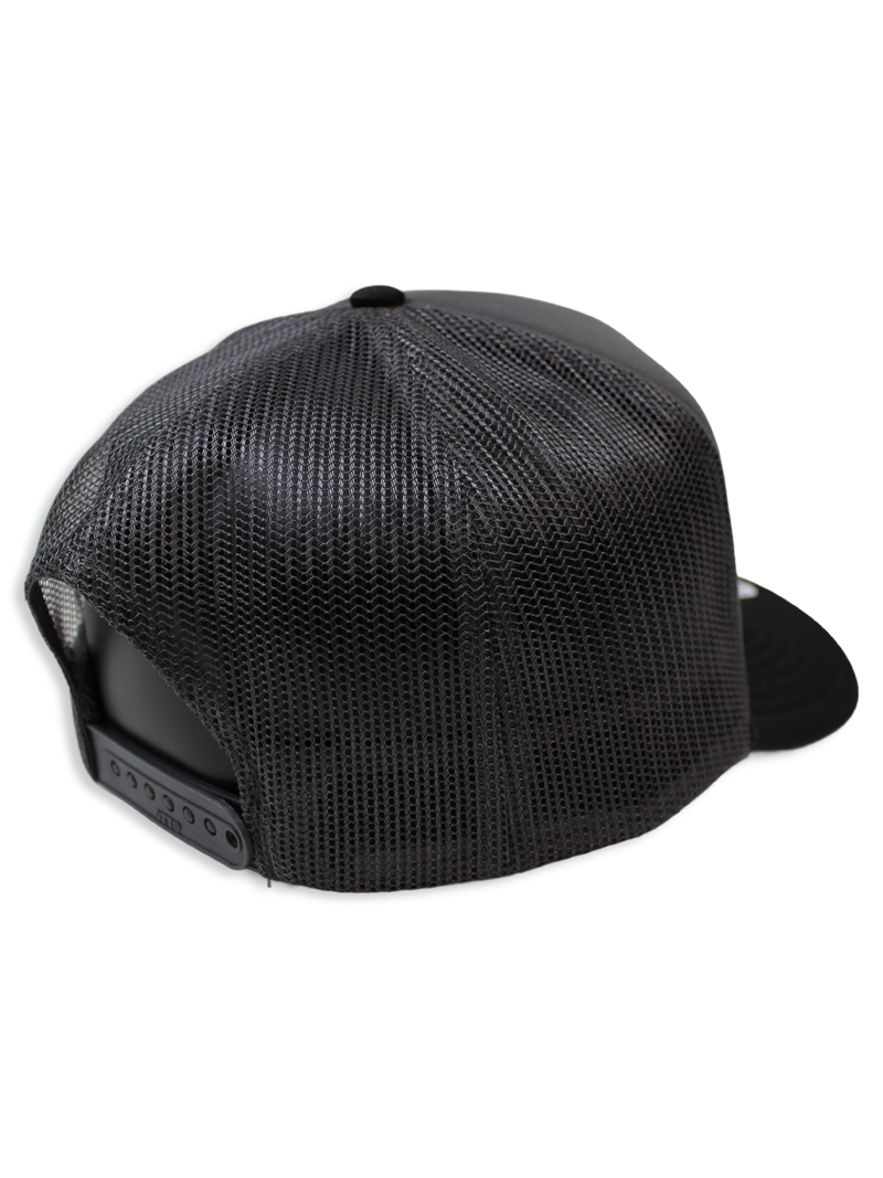 Luckless Outfitters Bearded For Her Pleasure Trucker Hat — lifestyle context