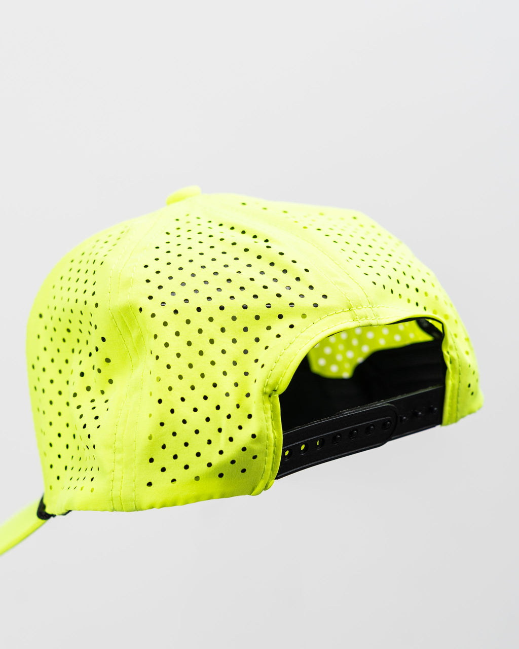 Perforated Rope Hat - Highlighter Yellow – Pins and Aces, view 12