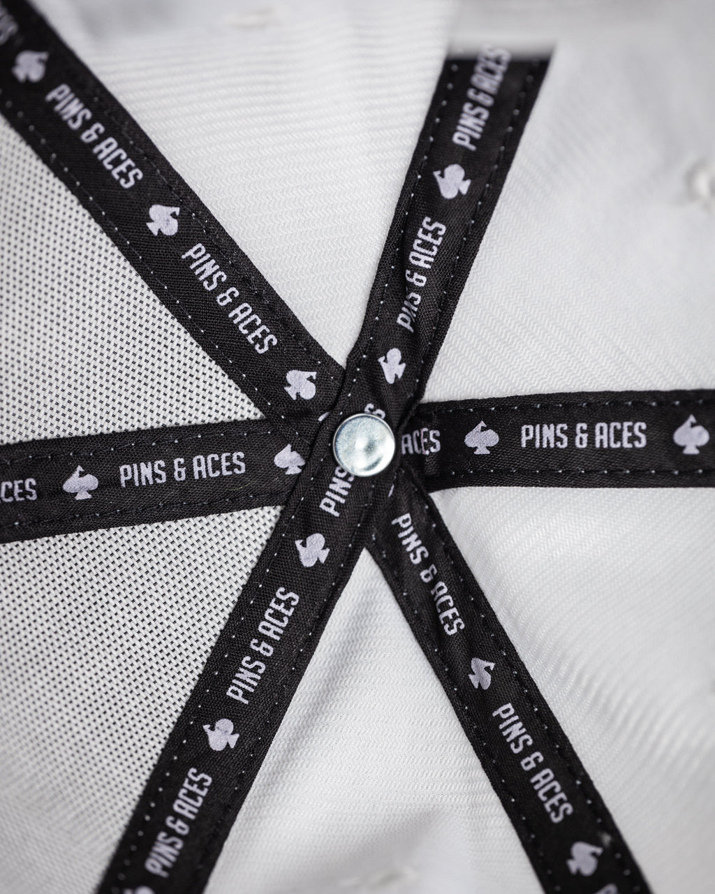 Performance Spade Hat - White – Pins and Aces, view 12