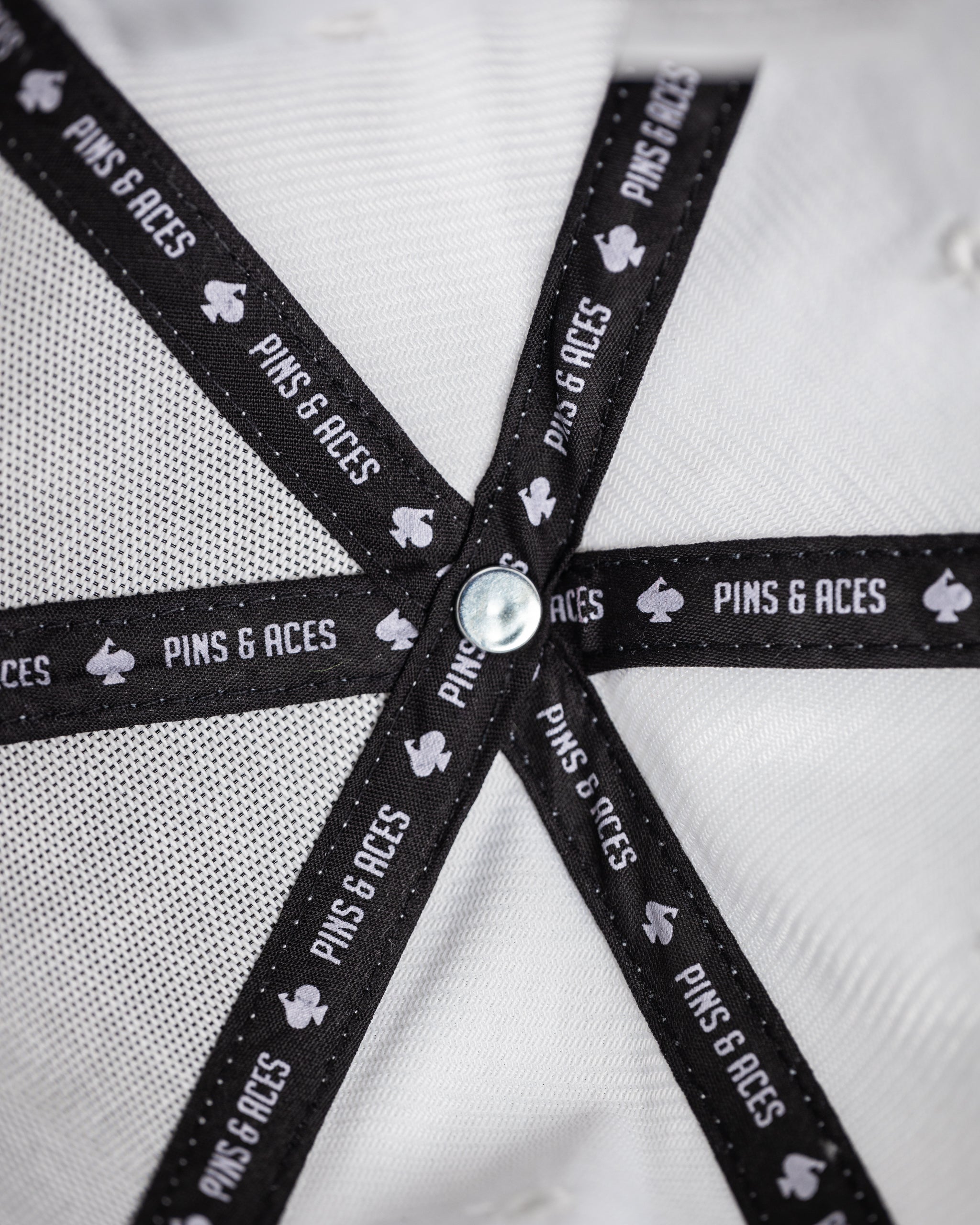 Performance Spade Hat - White – Pins and Aces, view 12