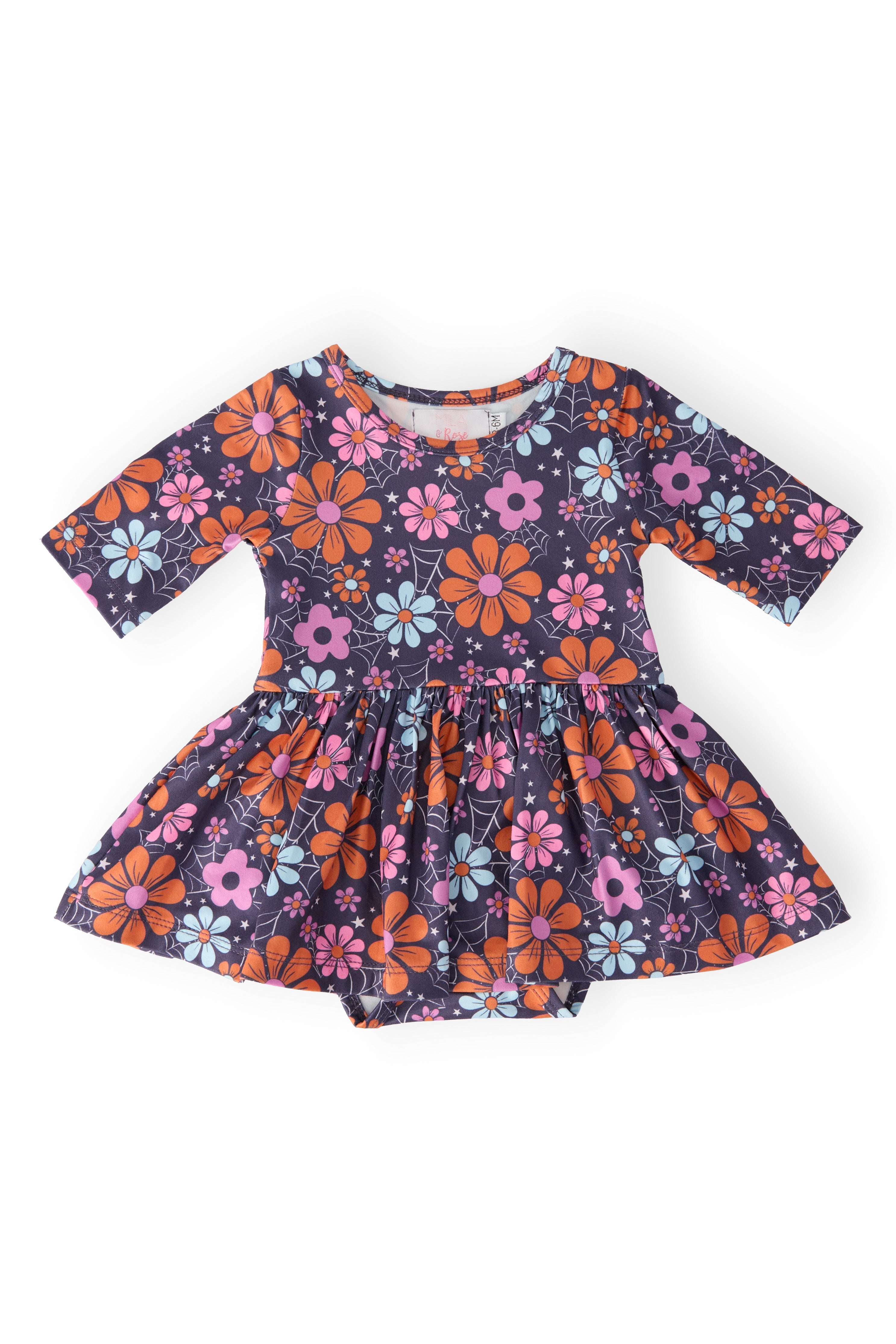 Mila & Rose ® Haunted Garden Twirl Bodysuit — main product shot
