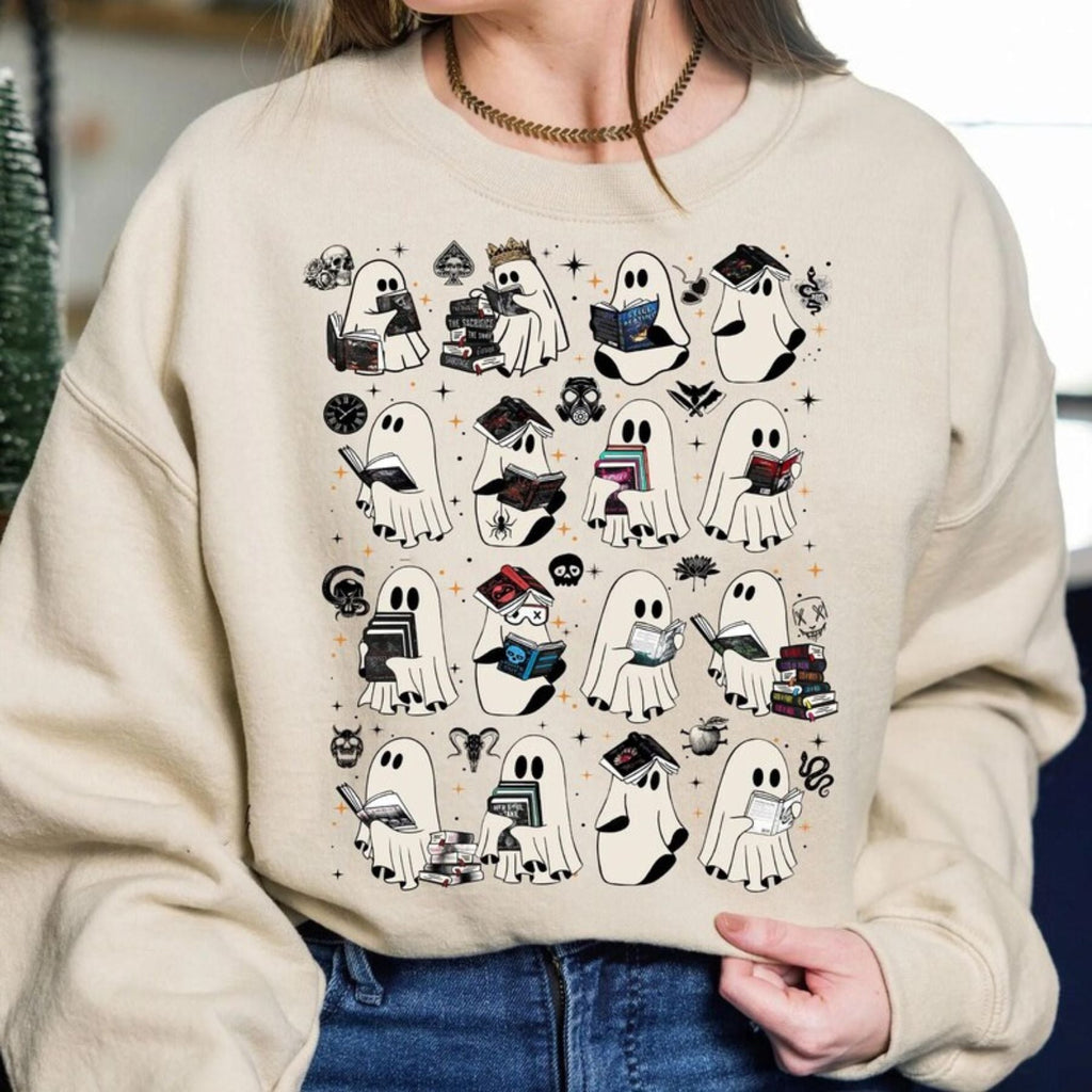 Pasimax Haunting Adeline Ghost Sweatshirt — main product shot