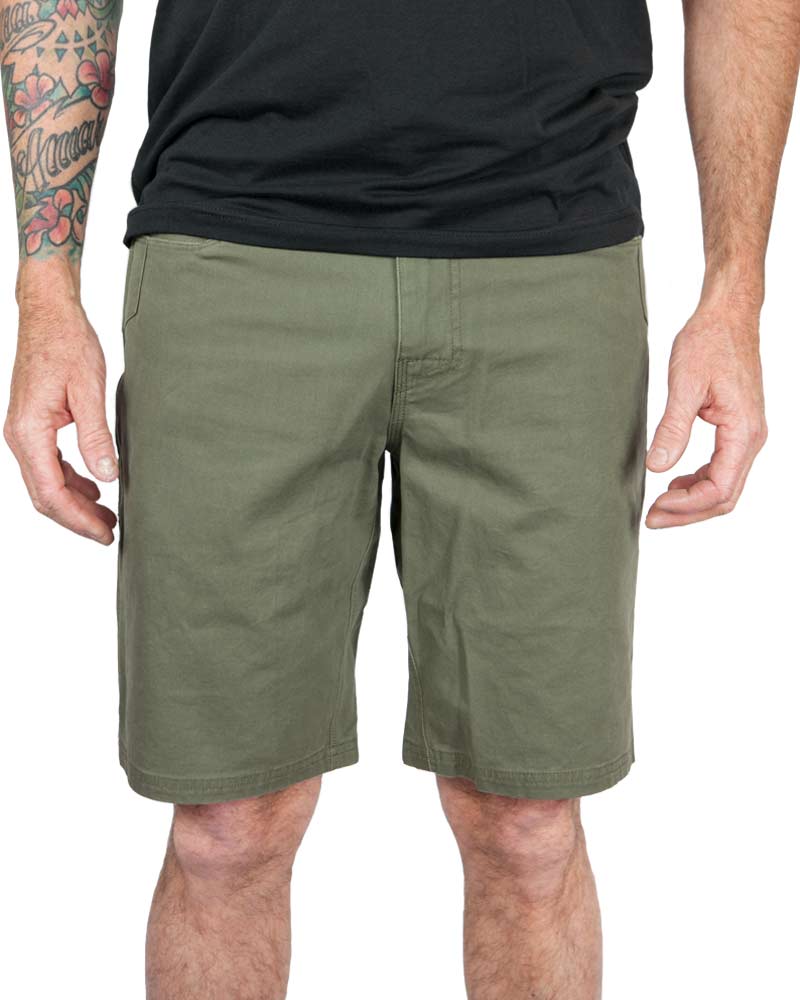 Off The Grid Surplus Havok Shorts 10" - Dark Olive — main product shot