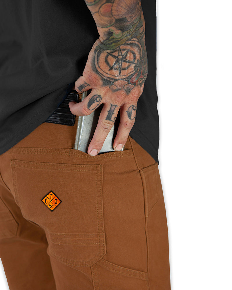 Off The Grid Surplus Havok Shorts 12" - TOB — back view