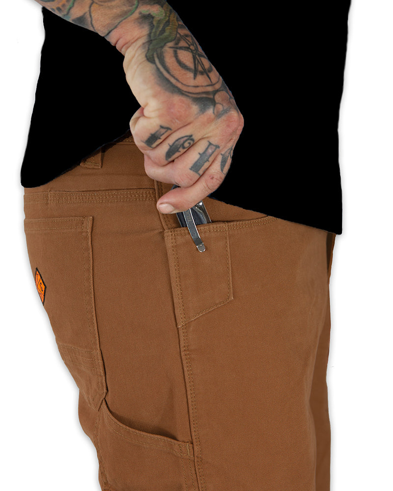 Off The Grid Surplus Havok Shorts 12" - TOB — in-use photo