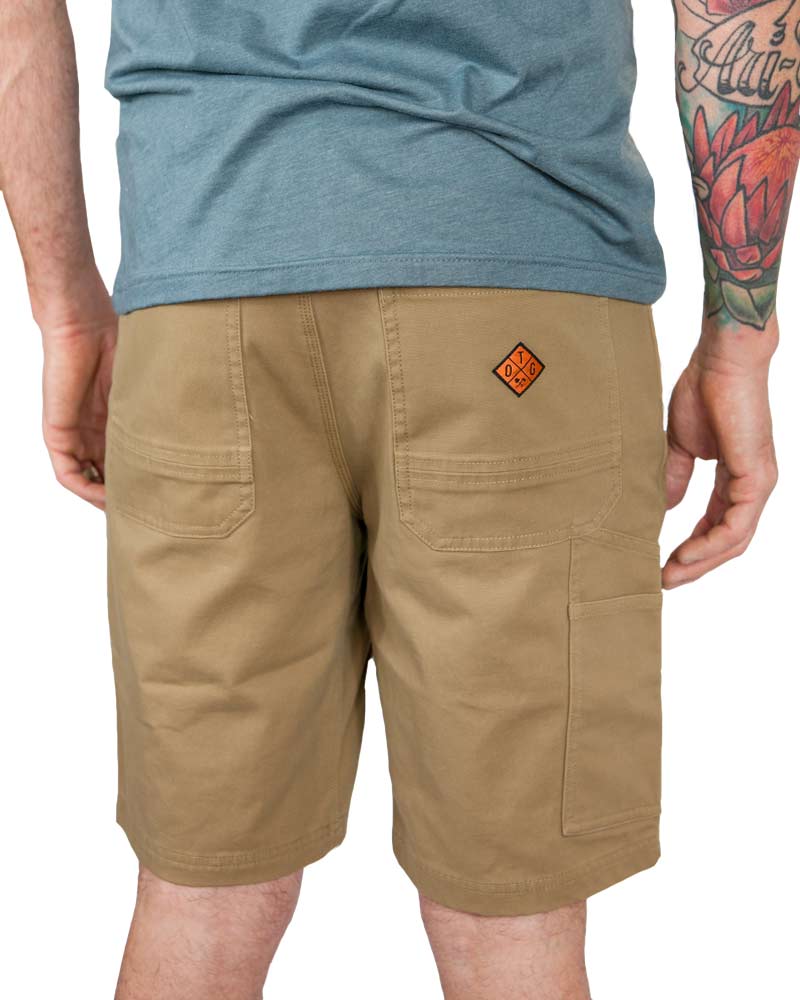 Off The Grid Surplus Havok Shorts 10" - Coyote — back view