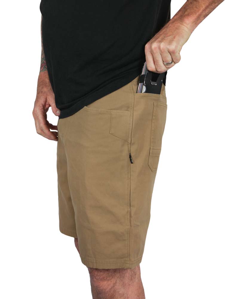Off The Grid Surplus Havok Shorts 10" - Coyote — color detail