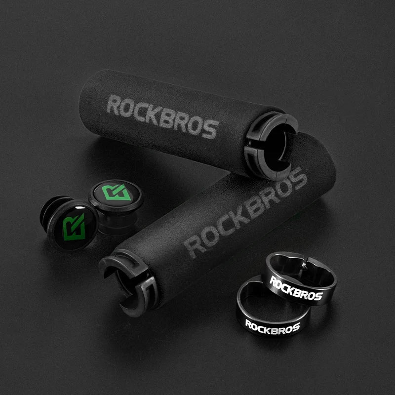 ROCKBROS Cycling Grips: Boost Ride Comfort & Control!