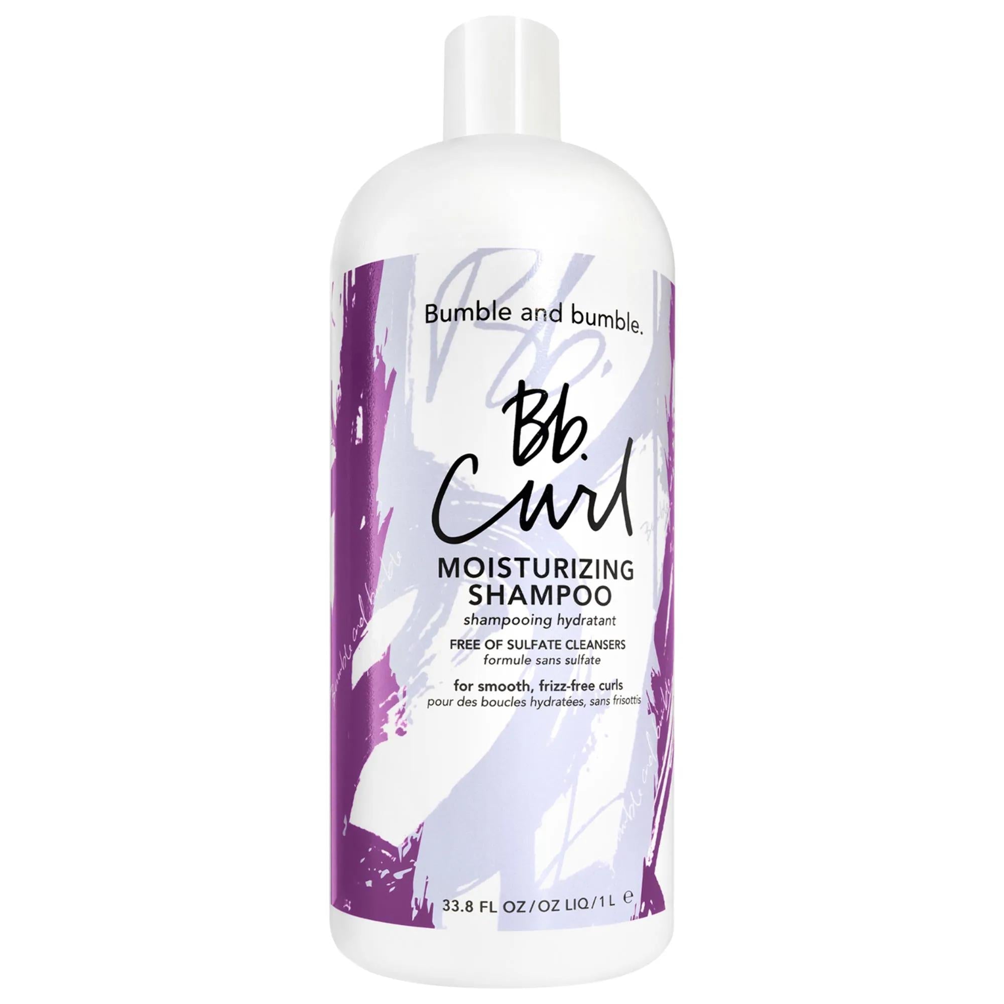 Curl Moisturizing Shampoo for Curly Hair - Sulfate-Free, Vegan, Cruelty-Free, Gluten-Free