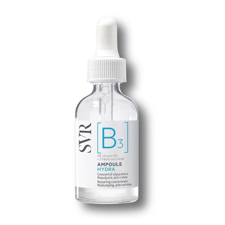 SVR Hydrating Serum - SVR B3 Ampoule Hydra Serum 30ml with Niacinamide & Hyaluronic Acid for Soothing & Anti-Aging
