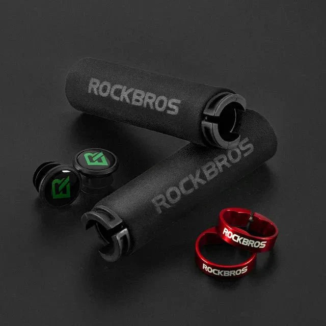 ROCKBROS Cycling Grips: Boost Ride Comfort & Control!