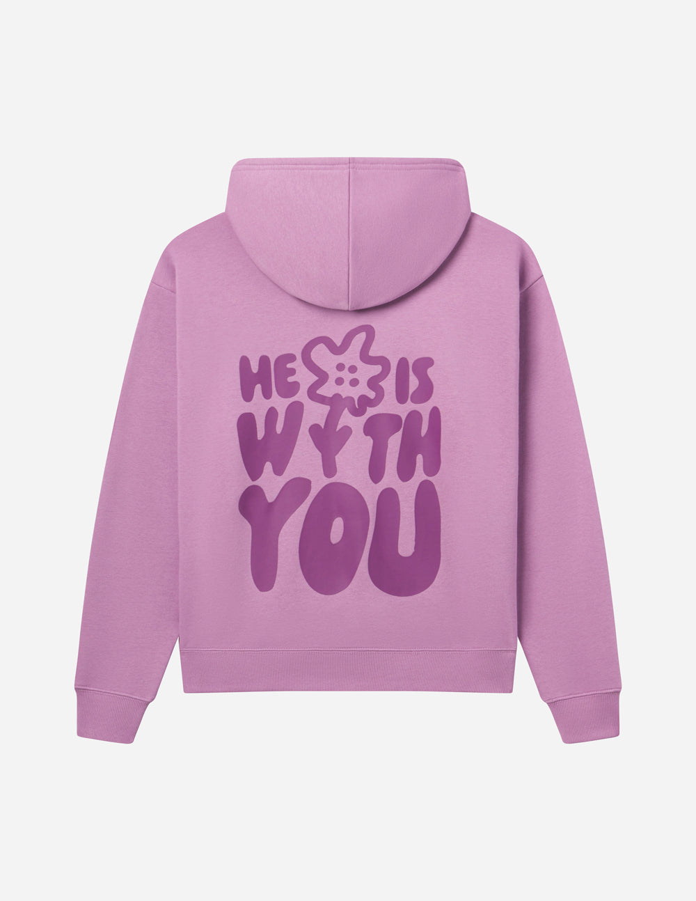 Elevated Faith Elevated Faith He Is With You Unisex Hoodie — fabric or material detail
