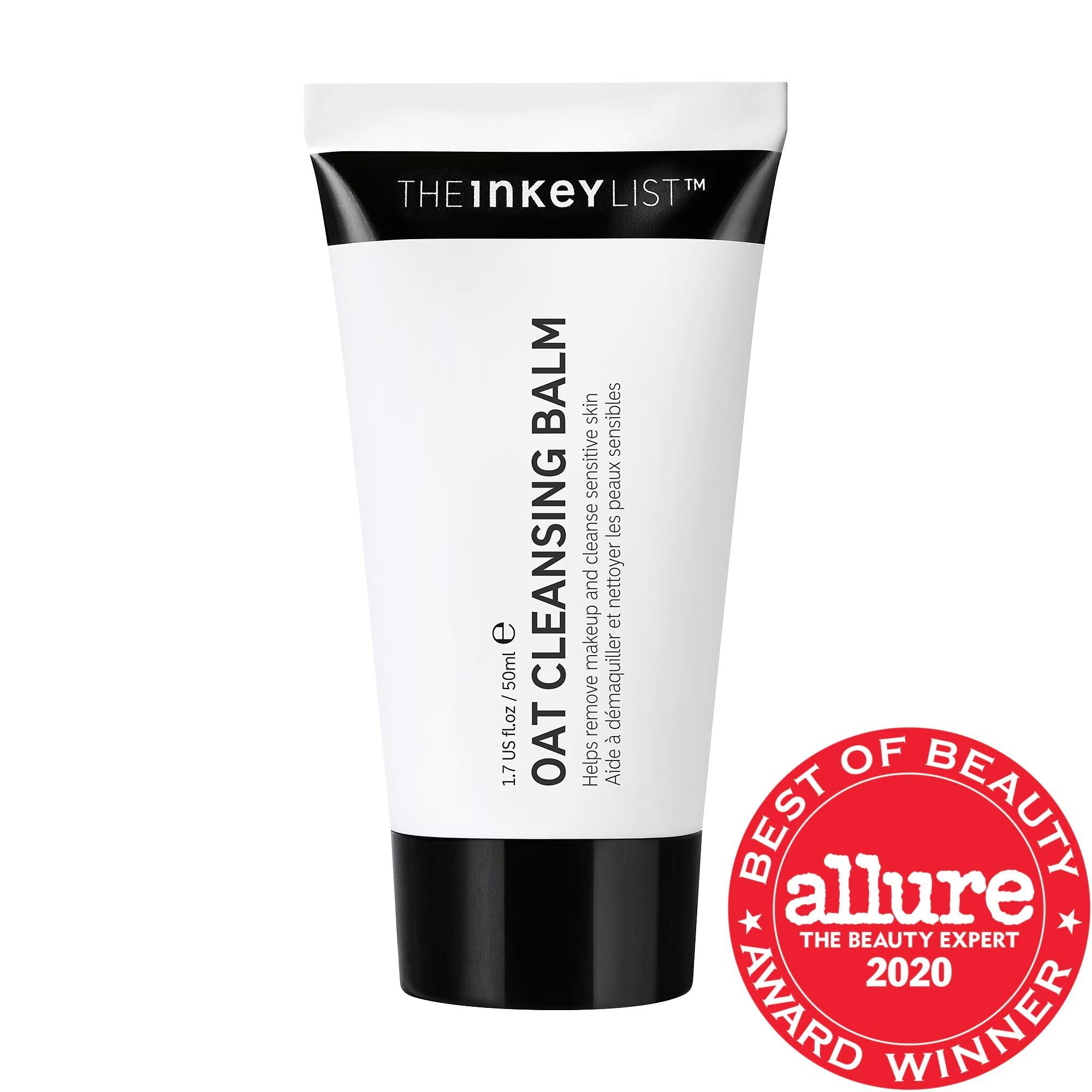Mini Oat Cleansing Balm: Gentle Makeup Remover, Hydrates & Reduces Redness for Sensitive Skin - Vegan & Cruelty-Free