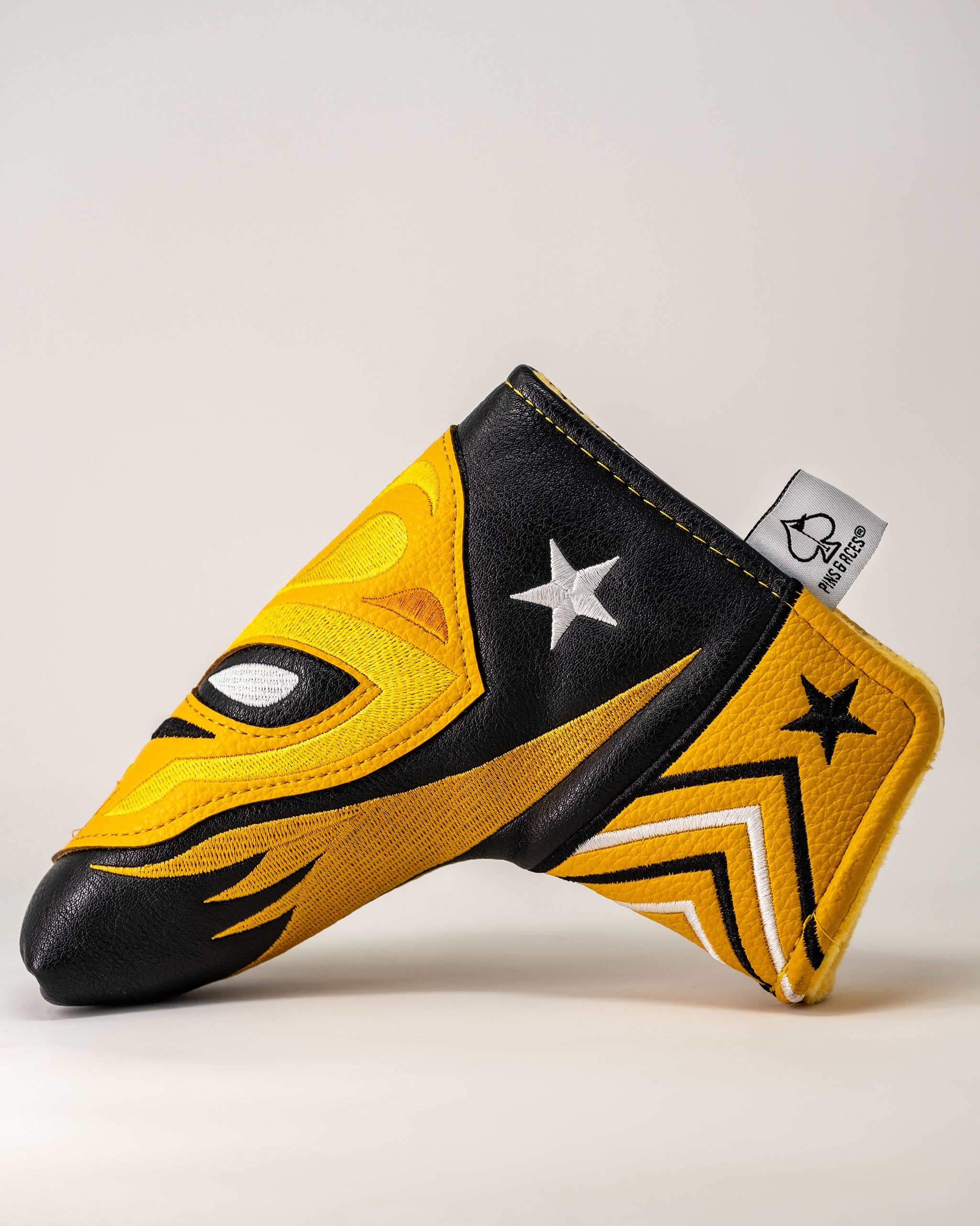 Pins and Aces Lucha Libre Mask - Blade Putter Cover — size reference
