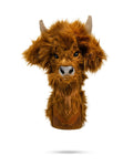 Pins and Aces Highland Cow - Fairway Cover — main product shot