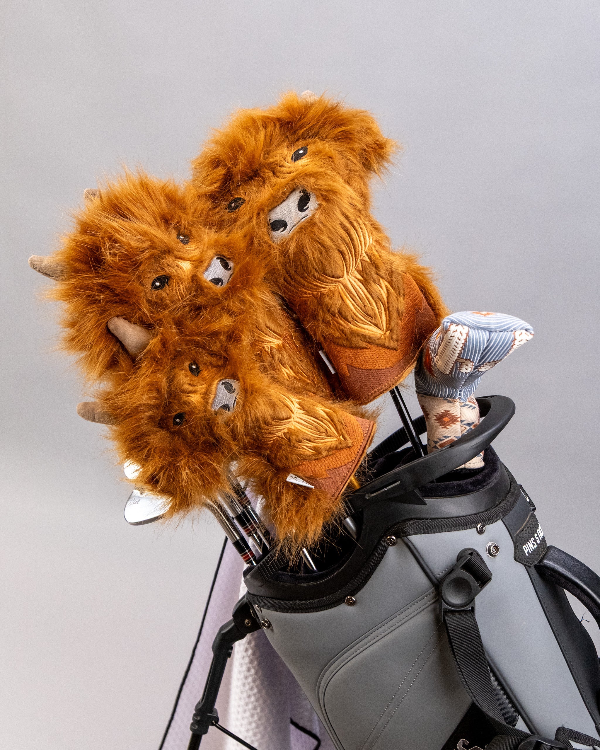 Pins and Aces Highland Cow - Hybrid Cover — lifestyle context