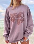 Elevated Faith Heart of God Unisex Crewneck — main product shot